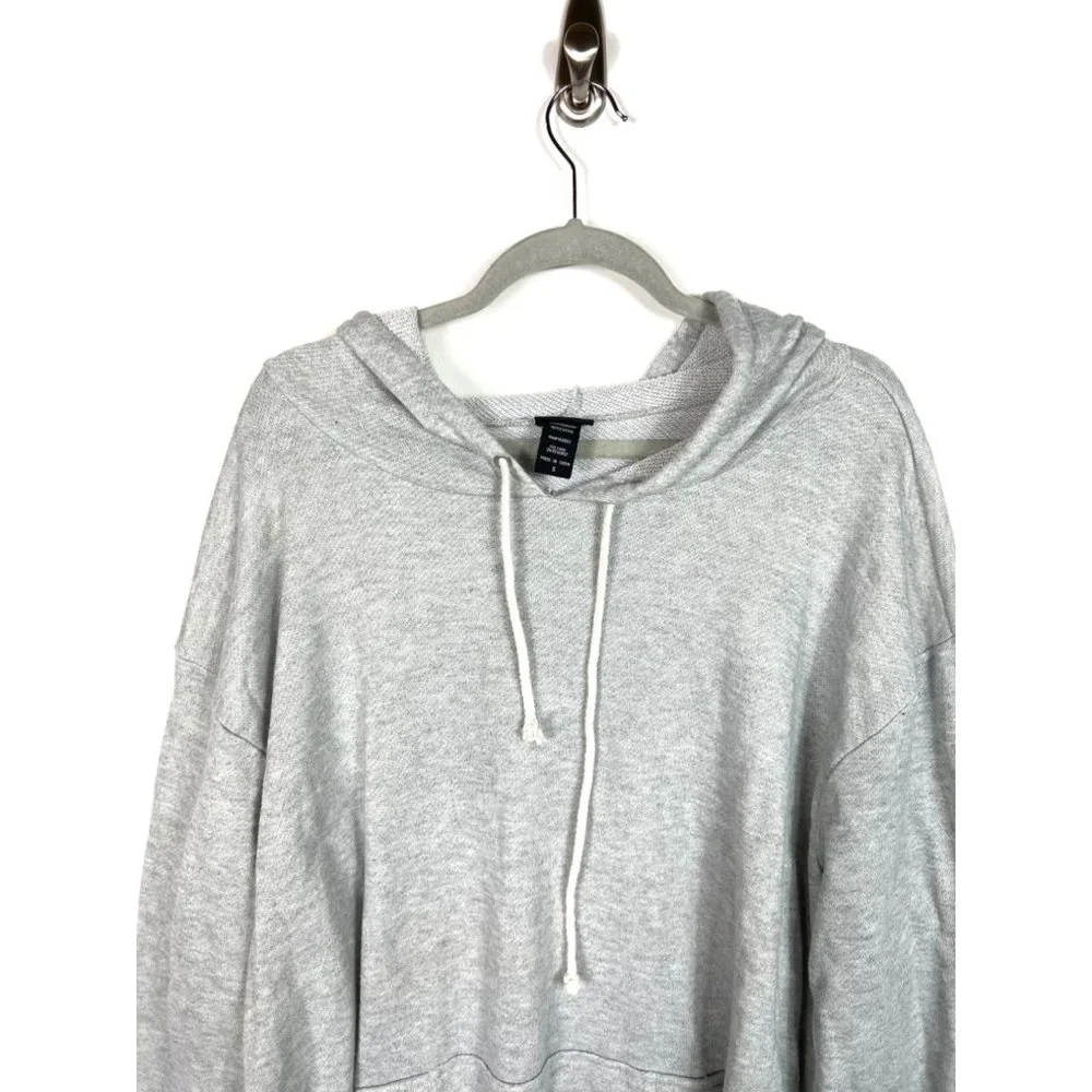 Torrid gray hoodie with front pocket_2